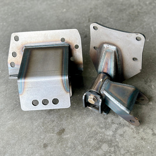 08+ Rear Leaf Spring Hanger Kit with Shackles