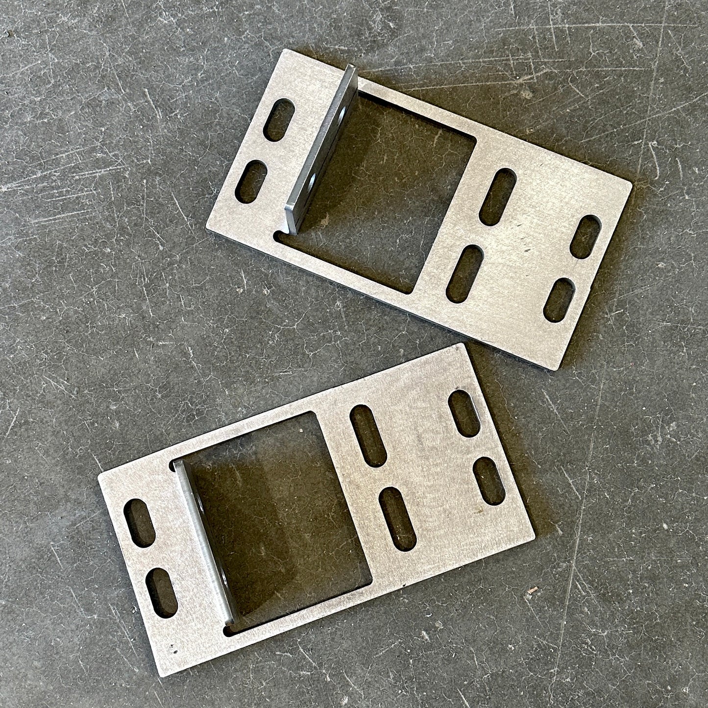 2017-2022 Super Duty HD Bumper Conversion Brackets (for tow hooks)