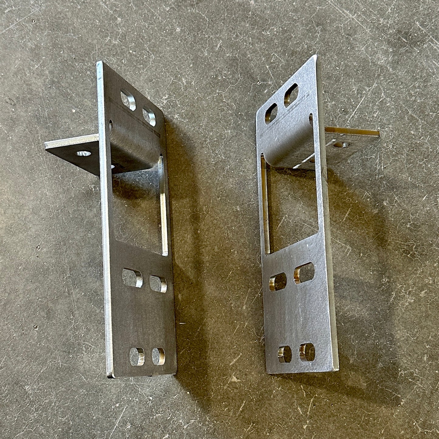 2017-2022 Super Duty HD Bumper Conversion Brackets (for tow hooks)