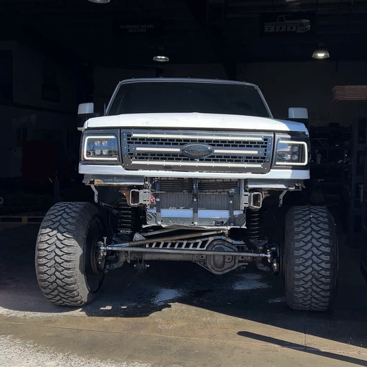 (PRE-ORDER) OBS 05+ 4-12" Fabricated Track Bar, Bracket, & Truss Kit