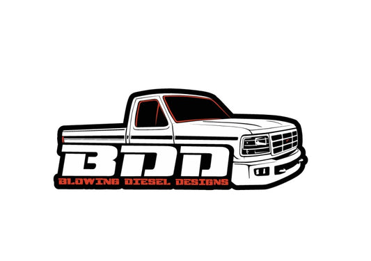 Small BDD Logo Sticker